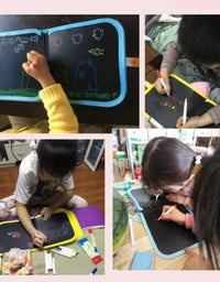 Children Magic Blackboard Educational Child Games Coloring Books Kids Toys to Draw 6 Sided Erase Boards with Water 3 Chalk Pens
