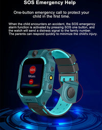 Smart Watch Kids LBS Baby Phone 2G Watch Camera SOS PK Q02 Q12 Q15 Children Smartwatch Android Ios for Boys Girls Gifts
