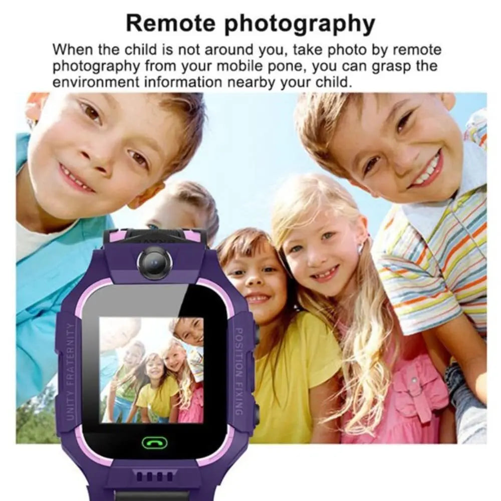 Z6f Kids Smart Watch Ip67 Waterproof Sos Phone Watch Remote Photo Smartwatch Compatible For Ios Android