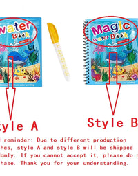 Kids Magic Water Drawing Books Coloring Books Painting Toys for Kids Birthday Christmas New Year Gift for Boys and Girls
