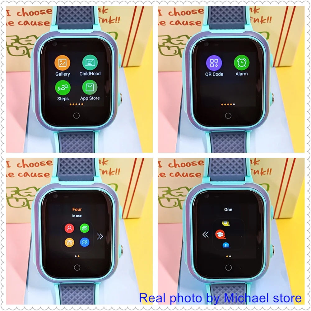 LT21 4G Smart Watch Kids GPS WIFI Video Call SOS IP67 Waterproof Child Smartwatch Camera Monitor Tracker Location Phone Watch