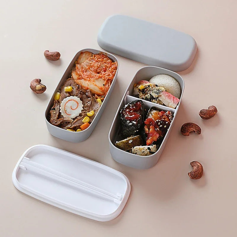 Japanese-style Heated Portable Lunch Box For Kids Food Storage Container Lunch Keep Fresh Box Children Kids Breakfast Boxes