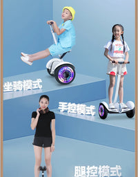 Hoverboard Leg Control Balance, Two-Wheel, Intelligent Electric Self Balance Scooter
