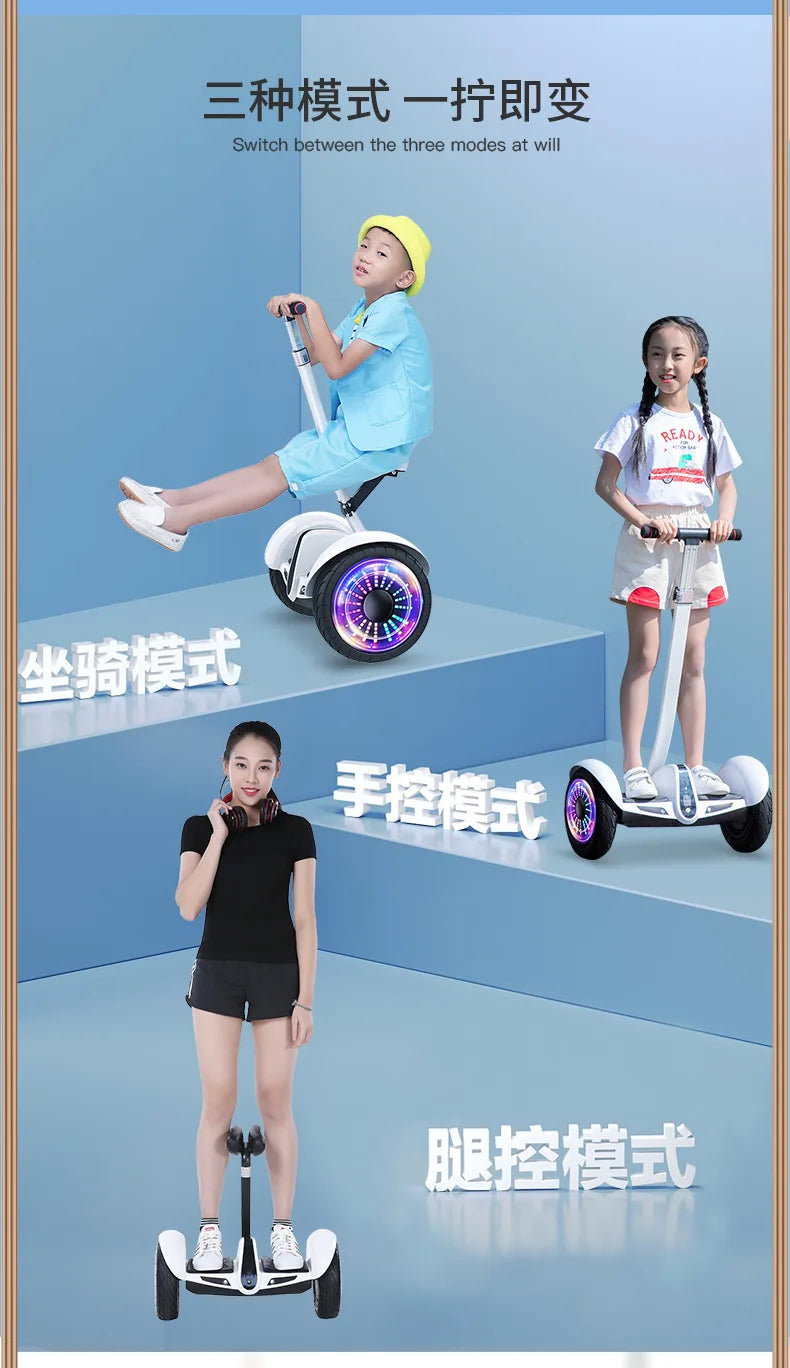 Hoverboard Leg Control Balance, Two-Wheel, Intelligent Electric Self Balance Scooter