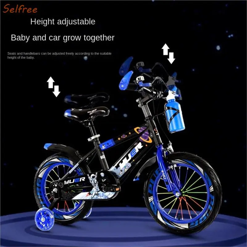 Adjustable Lifting and Lowering Fangle Bicycle for Children Boys and Girls 3-12 Years Old 12 " 14" 16 " 18" 20"  Drop-shippping