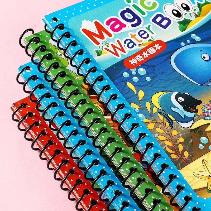 Kids Magic Water Drawing Books Coloring Books Painting Toys for Kids Birthday Christmas New Year Gift for Boys and Girls