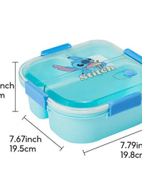 MINISO Disney Stitch Lunch Box With Handles - Lunch Box For Boys - Lunch Box With Compartments - Kids Lunch Box
