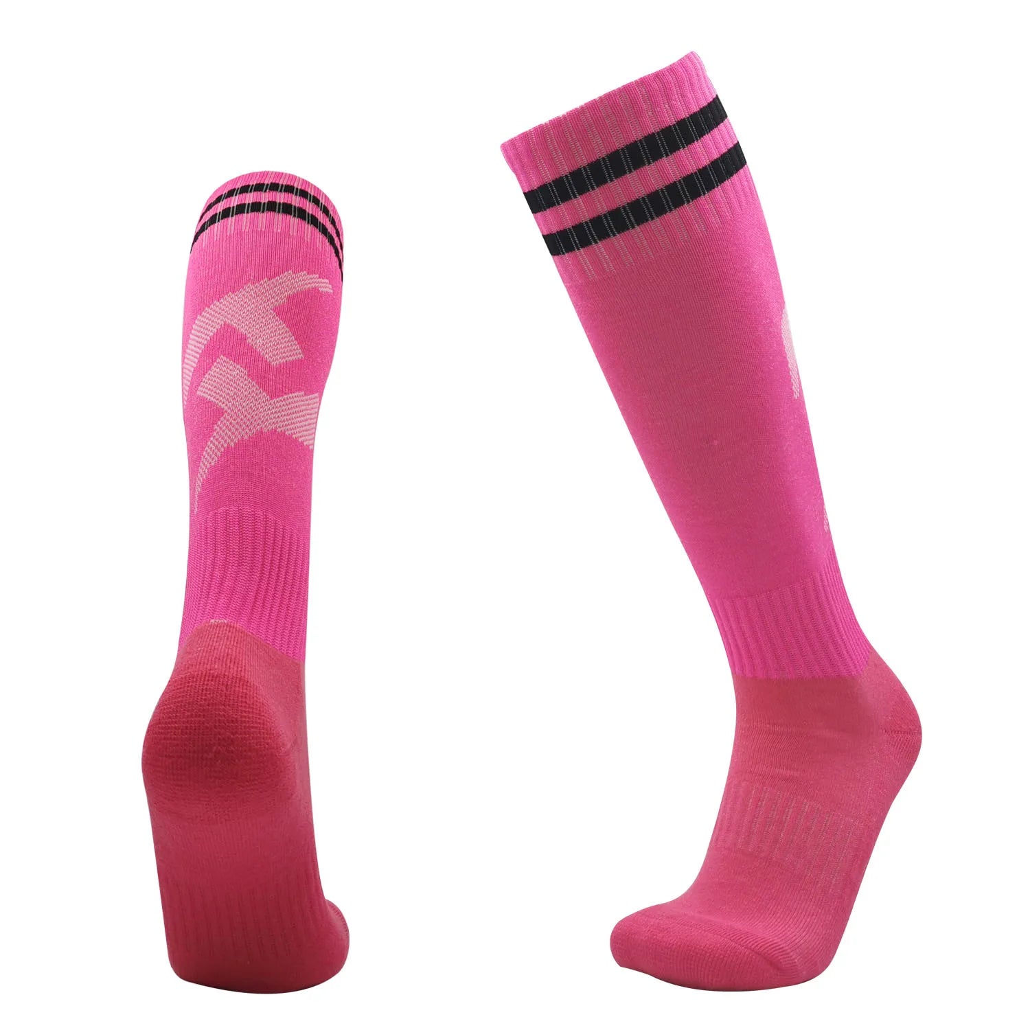 Kids Soccer Football Socks Stockings High Quality Long Tube Knee Cotton Legging Baseball Running Sport Boy Girl Children Socks