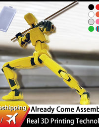 Multi-Jointed Movable Shapeshift Robot 2.0 3D Printed Mannequin Dummy 13 Action Figures Toys Kids Adults Parent-children Games
