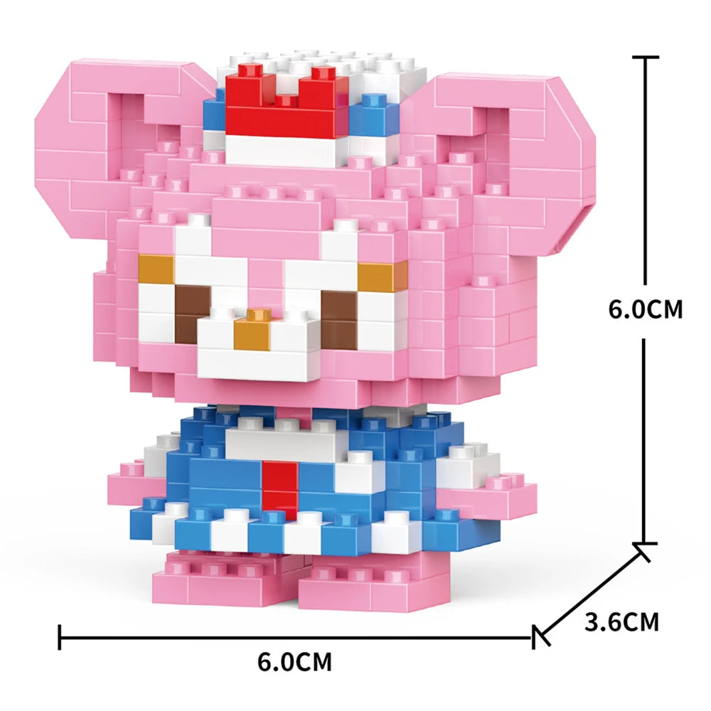 Cinnamoroll Cartoon Block Character Assembled Model Building Block Dolls Toy Children Gift