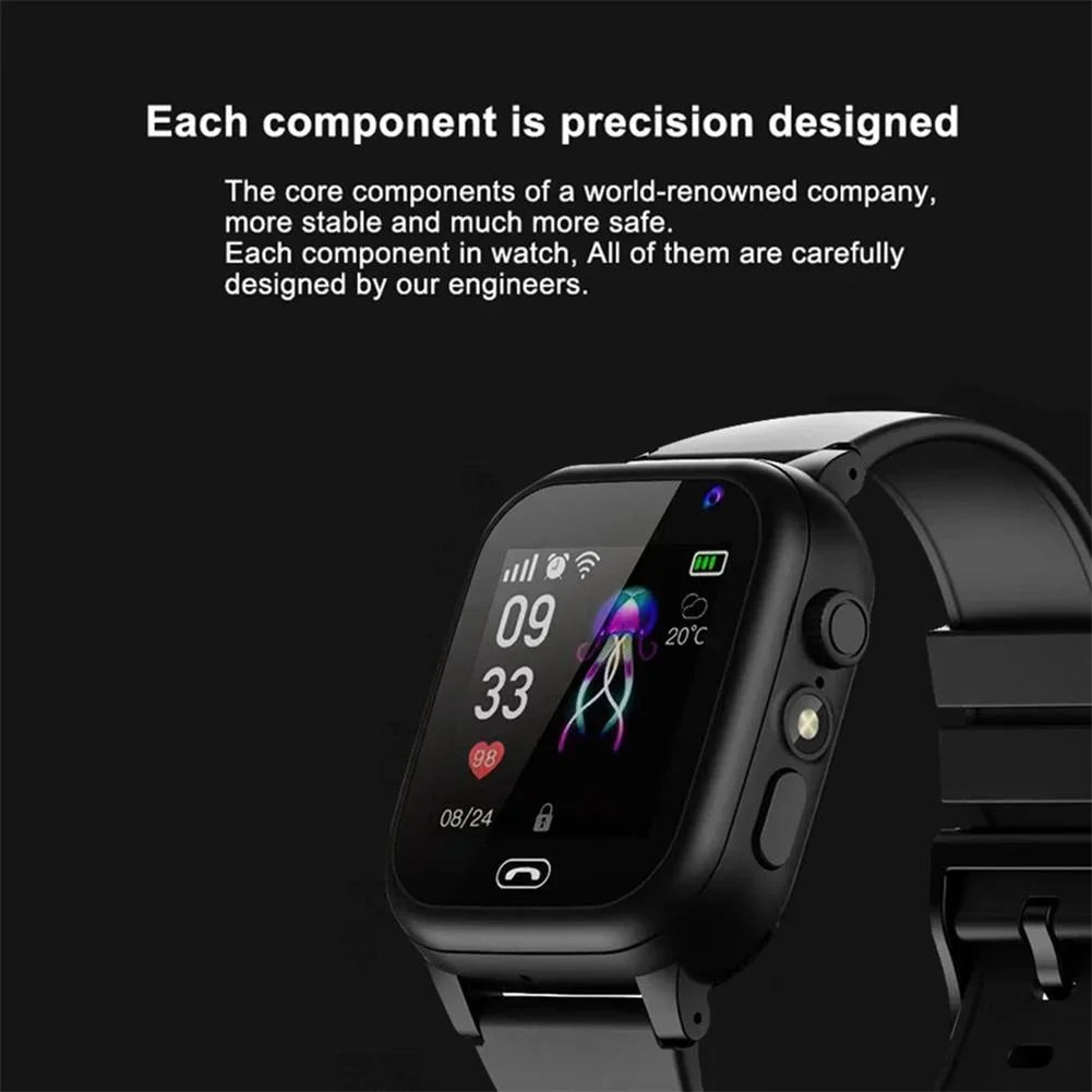 Kids 4G Smart Watch SOS GPS Location Sim Card Call Child SmartWatch Camera Waterproof Watch For Boys Girls Present