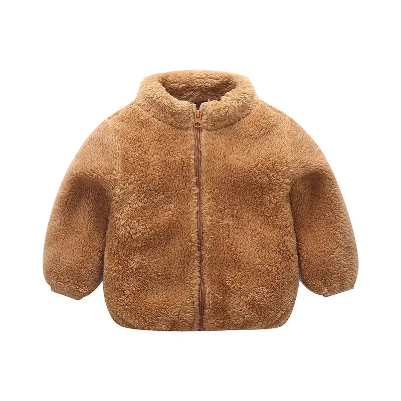 Kids Winter Coats 2024 New Children Outerwear Boy Warm Fleece Jacket Baby Girls Jackets for Autumn Spring Children Clothing