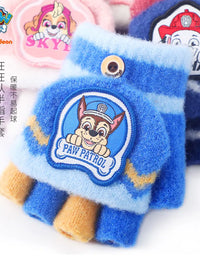 Genuine Paw Patrol Winter KIDS Glove Chase Marshall Skye Everest Rubble Zuma Rocky Girl Boy Outdoor Mittens Children Gift 2-10T
