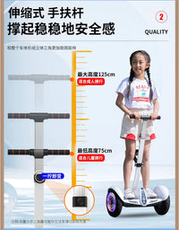 Hoverboard Leg Control Balance, Two-Wheel, Intelligent Electric Self Balance Scooter
