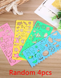 100Pcs Dazzling Scratch Painting Parent Child Interactive Toys Note Cards Handmade Painting
