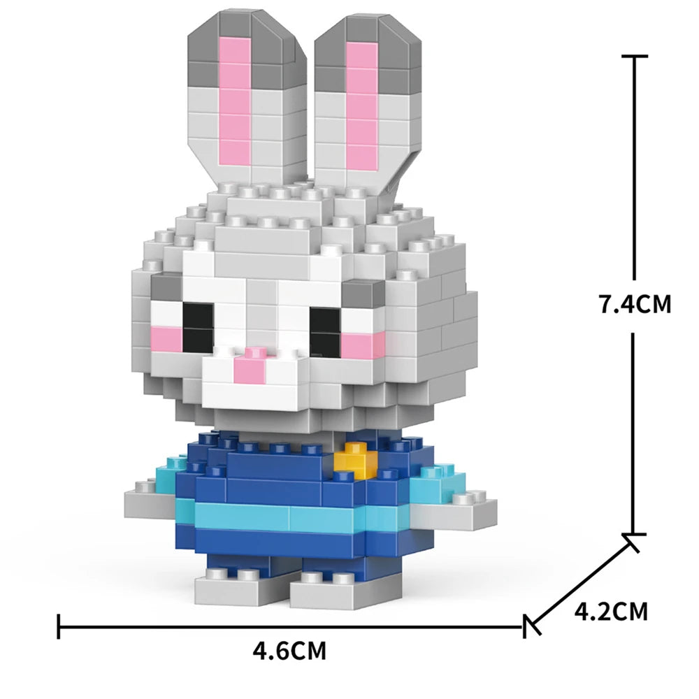 Cinnamoroll Cartoon Block Character Assembled Model Building Block Dolls Toy Children Gift