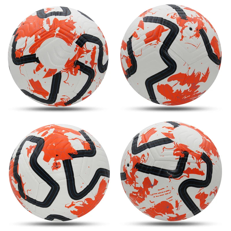 Standard Size 5 Soccer Balls Team Match Group Training PU High Quality Footballs Outdoor Football For Men Women futbol futebol