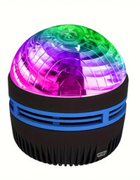 LED NightLights Galaxy Projector Remote Control 5V USB Rechargeable Starry Sky Lamp DMX Sound Active 7 Modes for Kids Room Decor
