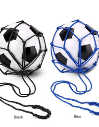 Soccer Return Trainer Net Fits Ball Size 3 4 5 Soccer Training Aids Soccer Ball Net Kicker for Youth Adults Training Equipment
