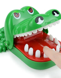 Crocodile Teeth Toys For Kids Alligator Biting Finger Dentist Games. Funny For Party And Children Game Of Luck Pranks Kids Toys
