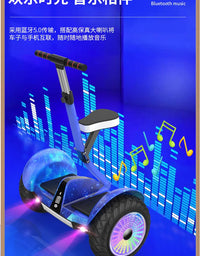 Hoverboard Leg Control Balance, Two-Wheel, Intelligent Electric Self Balance Scooter
