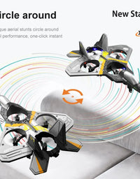 V17 RC Remote Control Airplane 2.4G Remote Control Fighter Hobby Plane Glider Airplane EPP Foam Toys RC Drone Kids Gift
