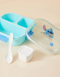 MINISO Disney Stitch Lunch Box With Handles - Lunch Box For Boys - Lunch Box With Compartments - Kids Lunch Box
