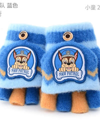 Genuine Paw Patrol Winter KIDS Glove Chase Marshall Skye Everest Rubble Zuma Rocky Girl Boy Outdoor Mittens Children Gift 2-10T
