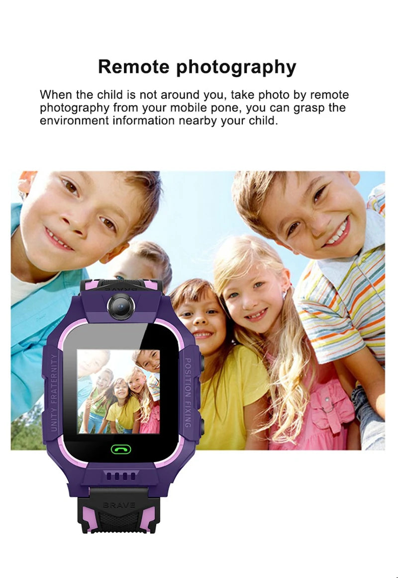 Smart Watch Kids LBS Baby Phone 2G Watch Camera SOS PK Q02 Q12 Q15 Children Smartwatch Android Ios for Boys Girls Gifts