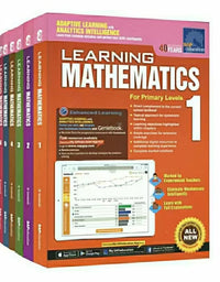 6 Books/Set SAP Learning Mathematics Book Grade 1-6 Children Learn Math Books Singapore Primary School Mathematics Textbook
