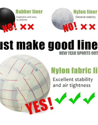 Premium Faux Leather Soccer Ball - Size 5, Seamless Design For Enhanced Performance & Durability, Ideal For Adults' Matches
