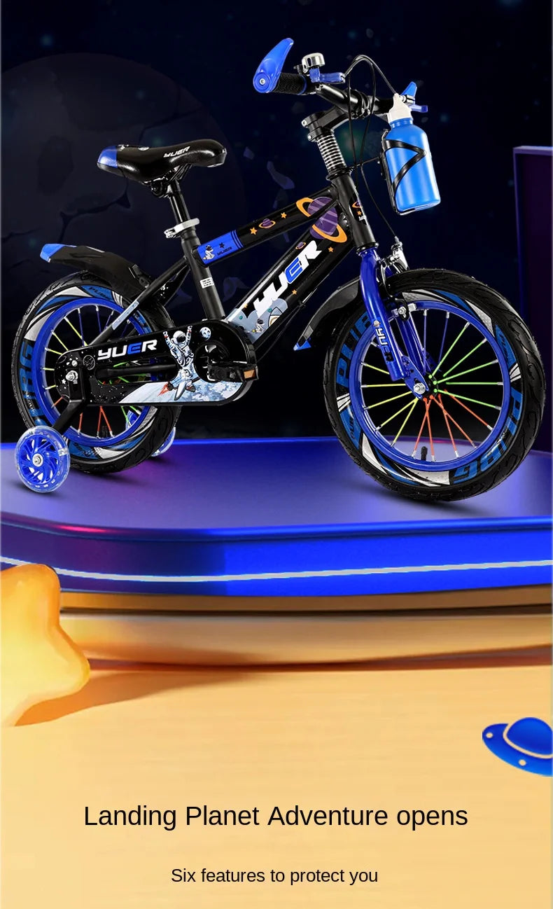 Adjustable Lifting and Lowering Fangle Bicycle for Children Boys and Girls 3-12 Years Old 12 " 14" 16 " 18" 20"  Drop-shippping