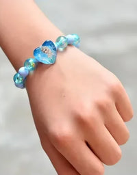 Frozen Elsa Anna Princess Bracelets Fashion Jewelry Cartoon Figure Bracelet Toys Flash Wristand Cute Girl Kids Birthday Gifts
