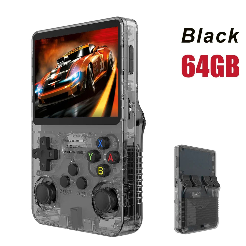 R36S Retro Video Game Console Linux System 3.5 Inch IPS Screen Portable Pocket Player 64GB 128G Games best Kids gifts