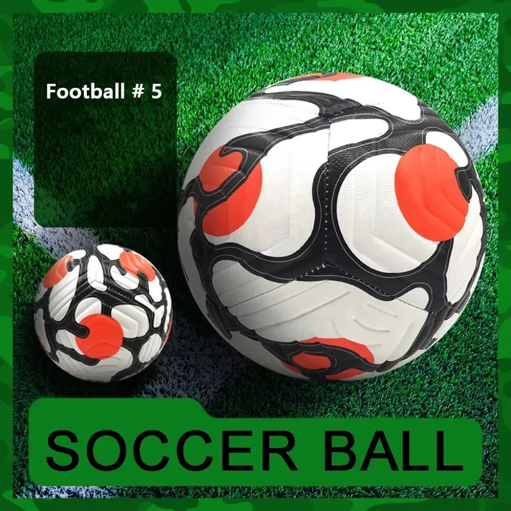 Premium Faux Leather Soccer Ball - Size 5, Seamless Design For Enhanced Performance & Durability, Ideal For Adults' Matches