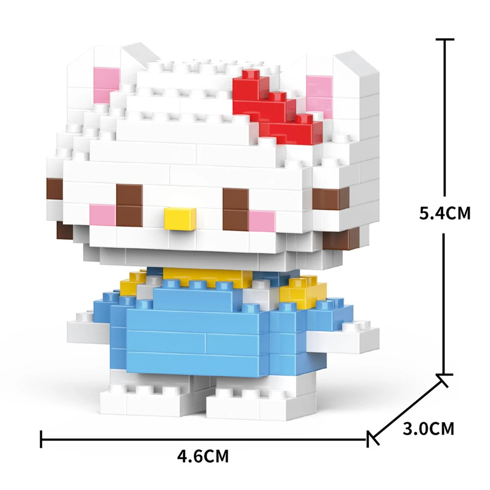 Cinnamoroll Cartoon Block Character Assembled Model Building Block Dolls Toy Children Gift