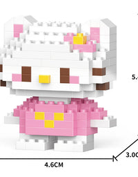 Cinnamoroll Cartoon Block Character Assembled Model Building Block Dolls Toy Children Gift
