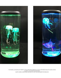 Color Changing Jellyfish Lamp Usb/Battery Powered Table Night Light Children'S Gift Home Bedroom Decor Boys Girls Birthday Gifts
