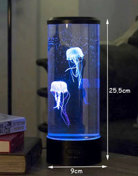 Color Changing Jellyfish Lamp Usb/Battery Powered Table Night Light Children'S Gift Home Bedroom Decor Boys Girls Birthday Gifts
