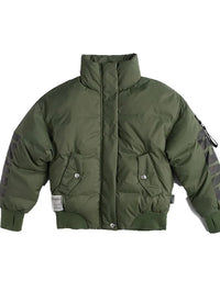 Kids winter down jacket and down vest jacket
