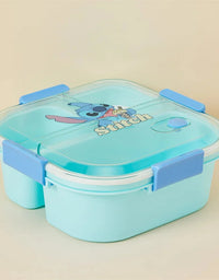 MINISO Disney Stitch Lunch Box With Handles - Lunch Box For Boys - Lunch Box With Compartments - Kids Lunch Box
