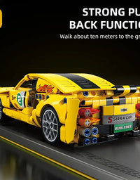 City Speed Car Building Blocks 451PCS Luxury Auto Racing Vehicle with Super Racers Bricks Toys for Children Boy Gift
