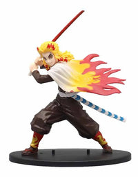 Hot Demon Slayer Anime Figure Tanjirou Agatsuma Zenitsu Kyoujurou Anime Model  Action Figure PVC collection Toy for Kids Gift
