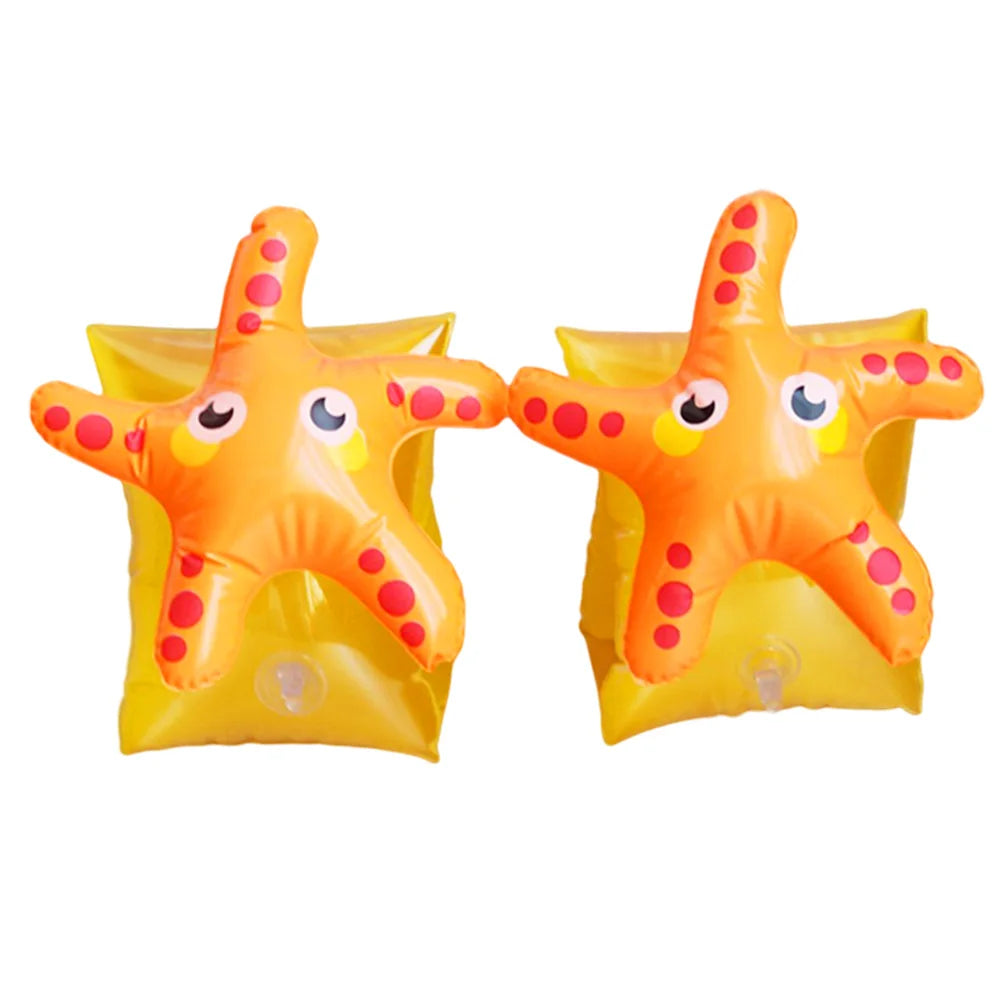 2pcs/set Arm Float Adult Kids Fashion Swimming Inflatable Arm Rings Floating Sleeve Swimming for Children Safety Swim Training