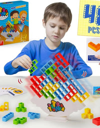 Puzzles Tetra Tower Fun Balance Stacking Building Board Game for Kids Adults Friends Team Dorm Family Game Night Partie Gifts
