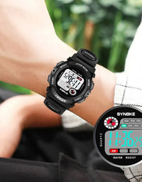 SYNOKE Student Kids Digital Watch Sports Waterproof Boy Electronic Watch Shock Resist Multifunctional Luminous Fashion
