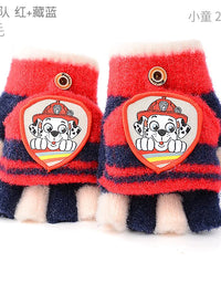 Genuine Paw Patrol Winter KIDS Glove Chase Marshall Skye Everest Rubble Zuma Rocky Girl Boy Outdoor Mittens Children Gift 2-10T
