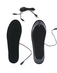 Heated Insole for Men Women Cuttable USB Powered Electric Heating Shoe Inserts Foot Warmers for Winter Camping Skiing Cycling
