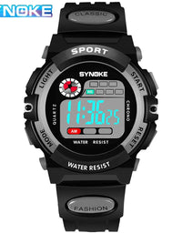 SYNOKE Student Kids Digital Watch Sports Waterproof Boy Electronic Watch Shock Resist Multifunctional Luminous Fashion
