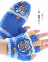 Genuine Paw Patrol Winter KIDS Glove Chase Marshall Skye Everest Rubble Zuma Rocky Girl Boy Outdoor Mittens Children Gift 2-10T
